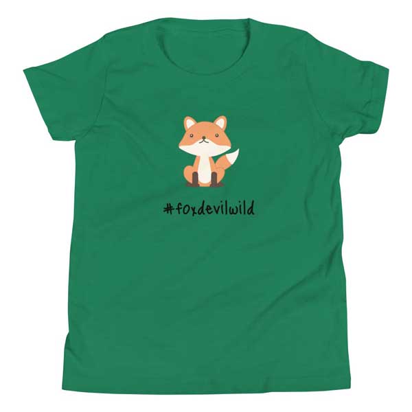 Kinder-T-Shirt  „Foxdevilwild“