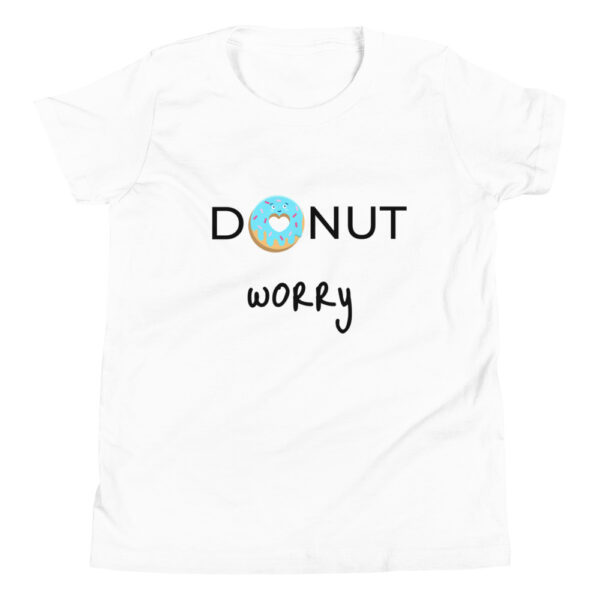 Kinder-T-Shirt „Donut worry“