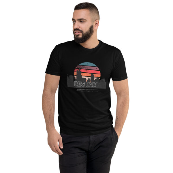“Restart Town” Kurzärmeliges T-Shirt